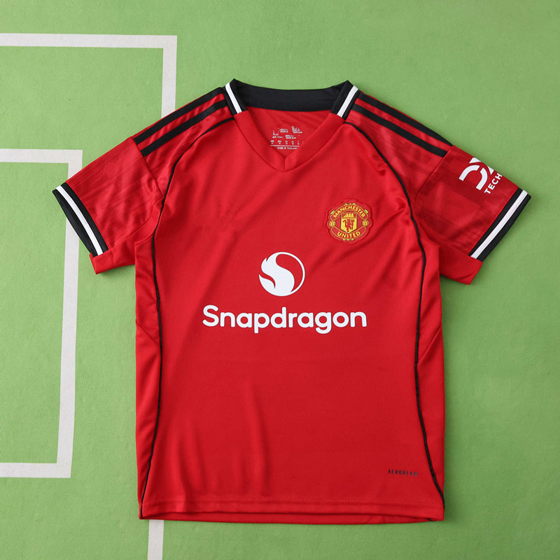 2526 season Manchester United F.C. home Kids kit