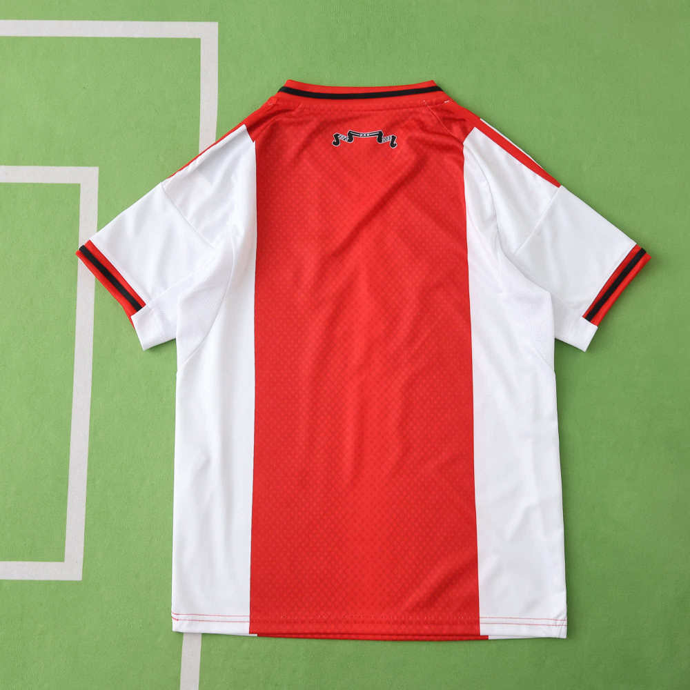 2526 season AFC Ajax home Kids kit