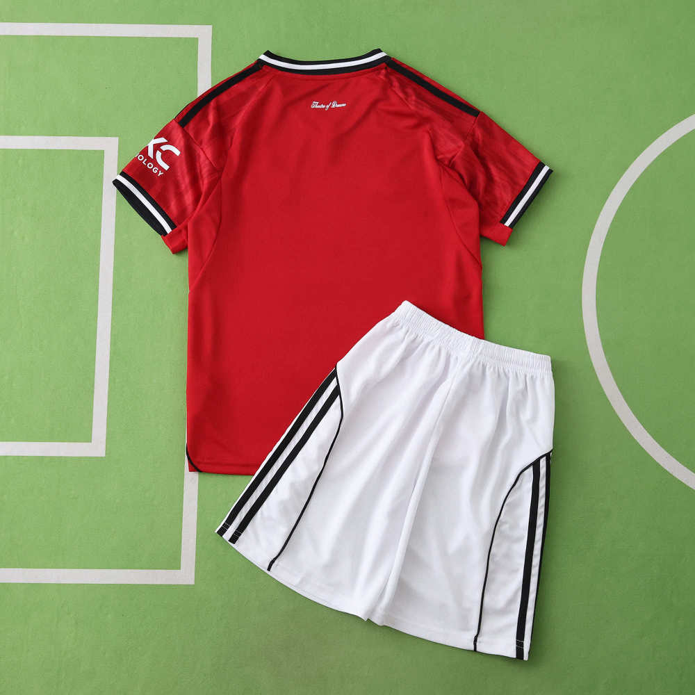 2526 season Manchester United F.C. home Kids kit