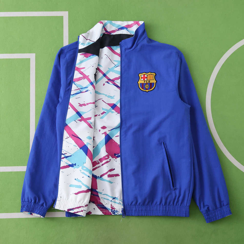 2025 FC Barcelona / Barça Wear on both sides windbreaker
