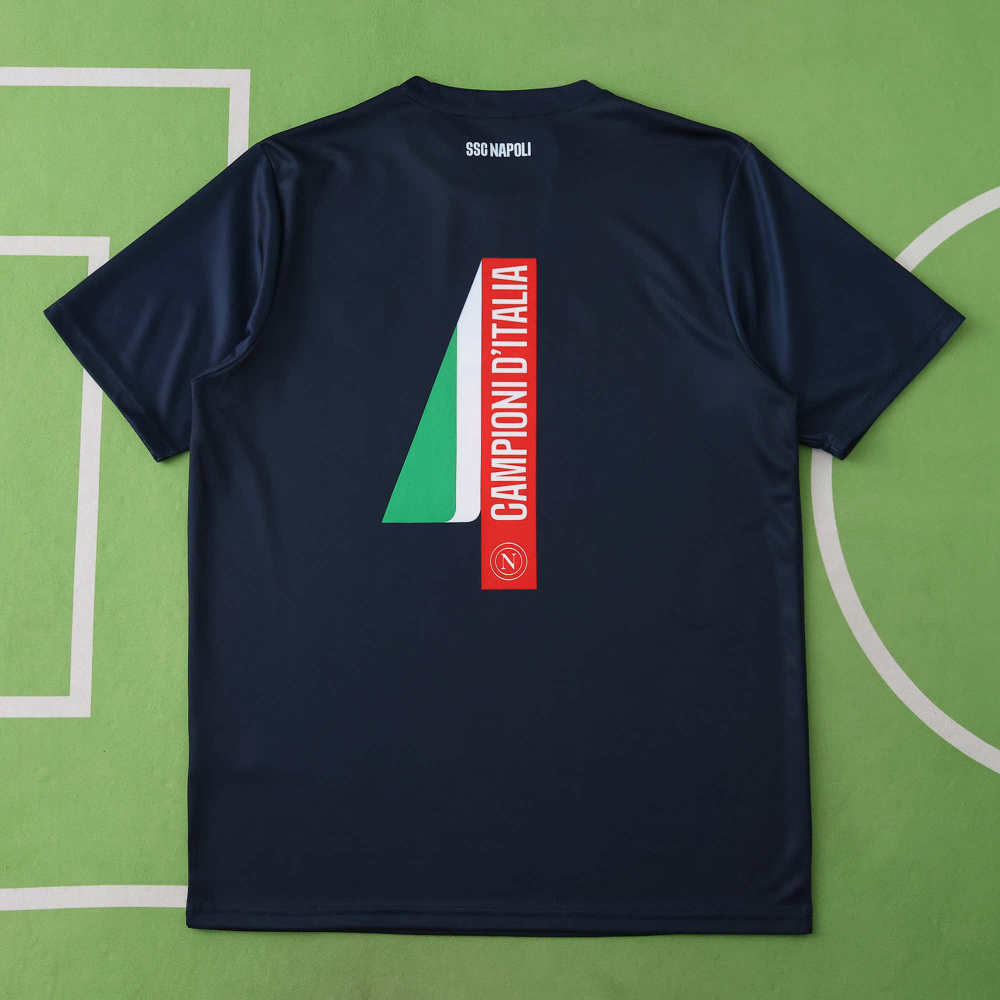 2526 S.S.C. Napoli win a championship T shirt