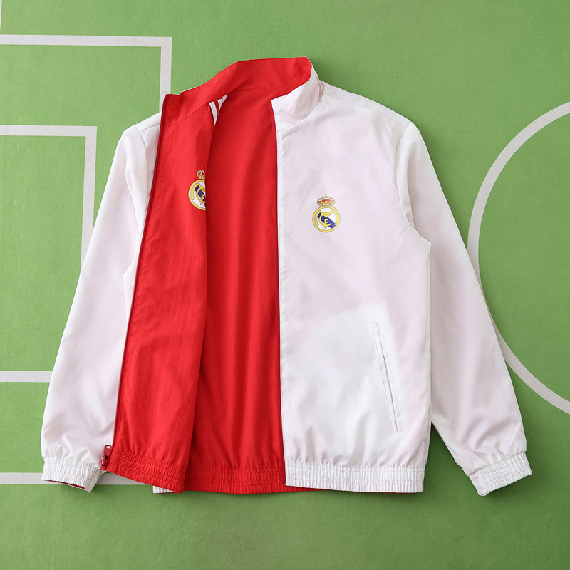 2025 Real Madrid CF Wear on both sides windbreaker