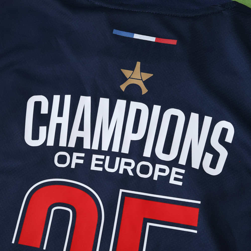 2425 season Paris Saint-Germain F.C. home Champions of Europe 2025 Fan version