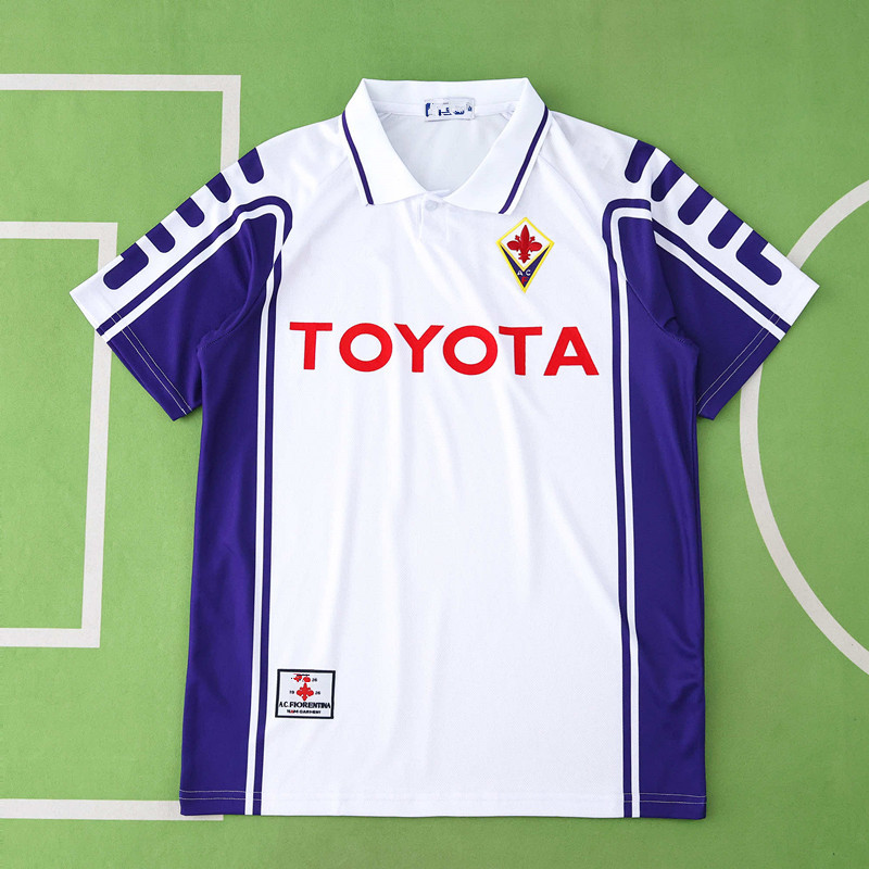 9900 season ACF Fiorentina away retro Fan version