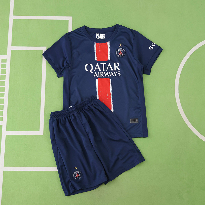 PSG UEFA Champions League Champions jersey Kids kit
