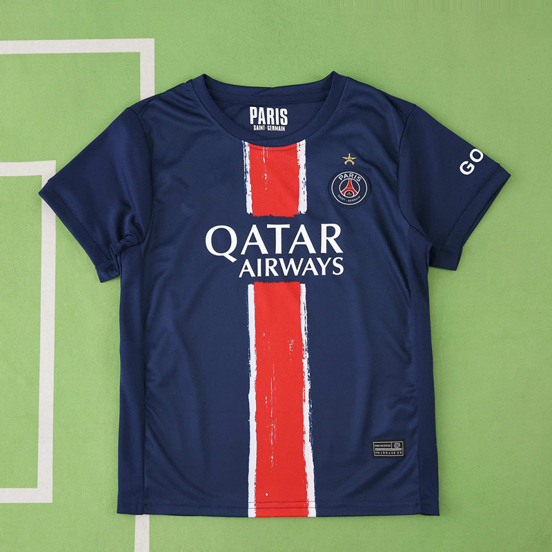 PSG UEFA Champions League Champions jersey Kids kit