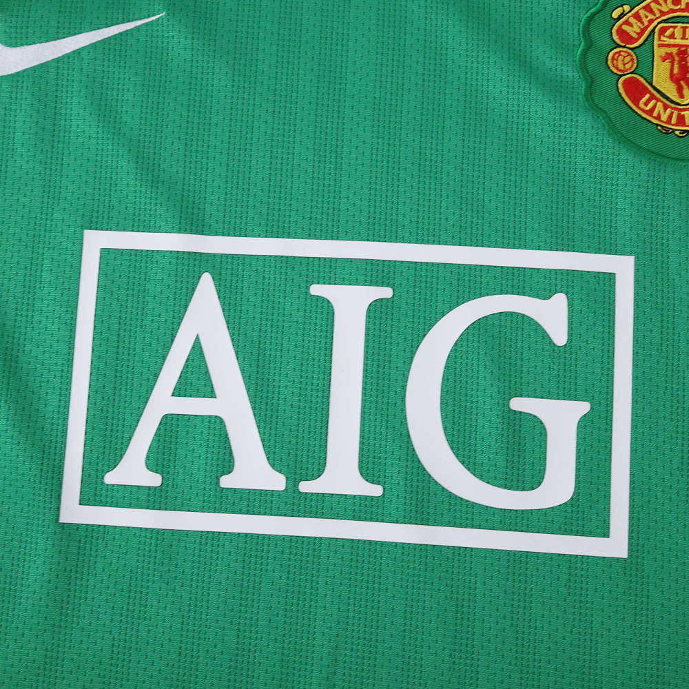 0708 season Manchester United F.C. goalkeeper retro Long sleeved Fan version