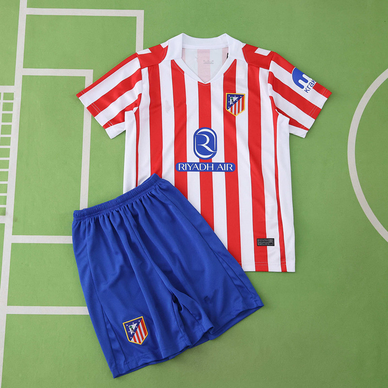 2526 season Club Atlético de Madrid home Kids kit