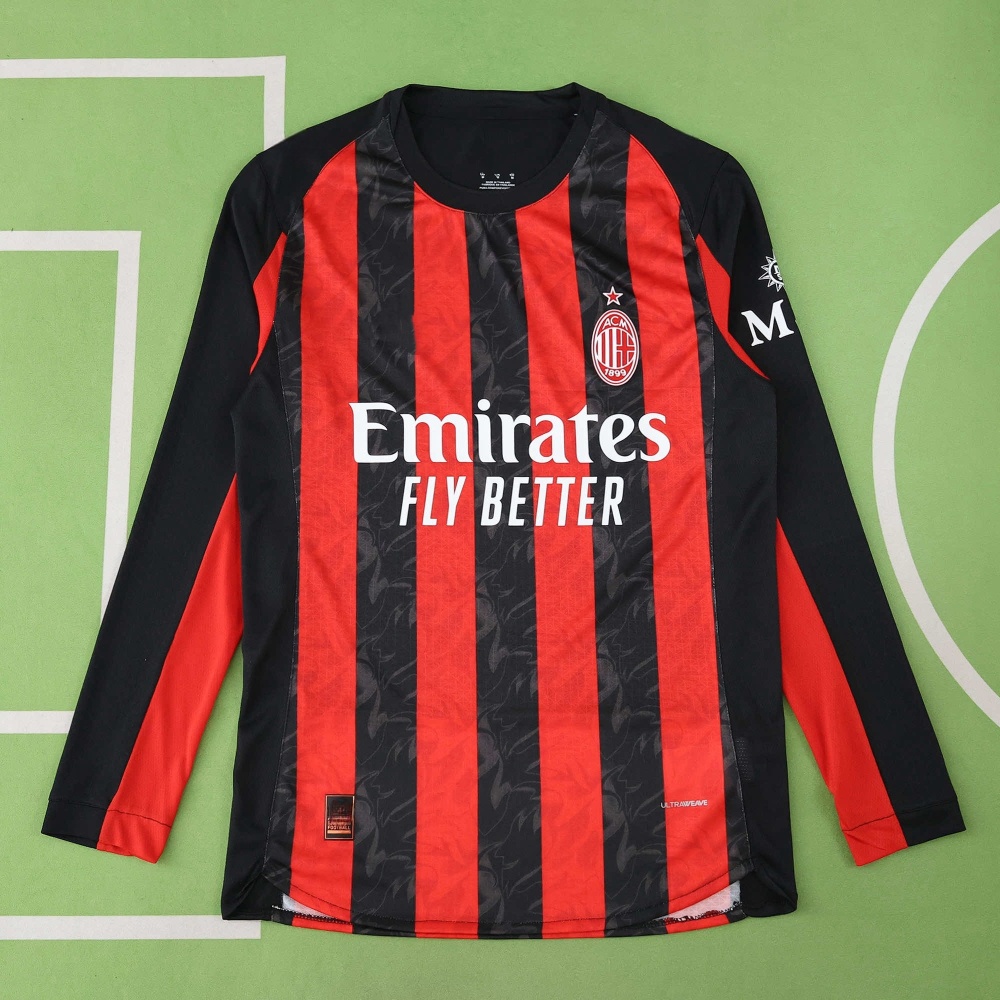 2526 season A.C. Milan home Long sleeved Player version