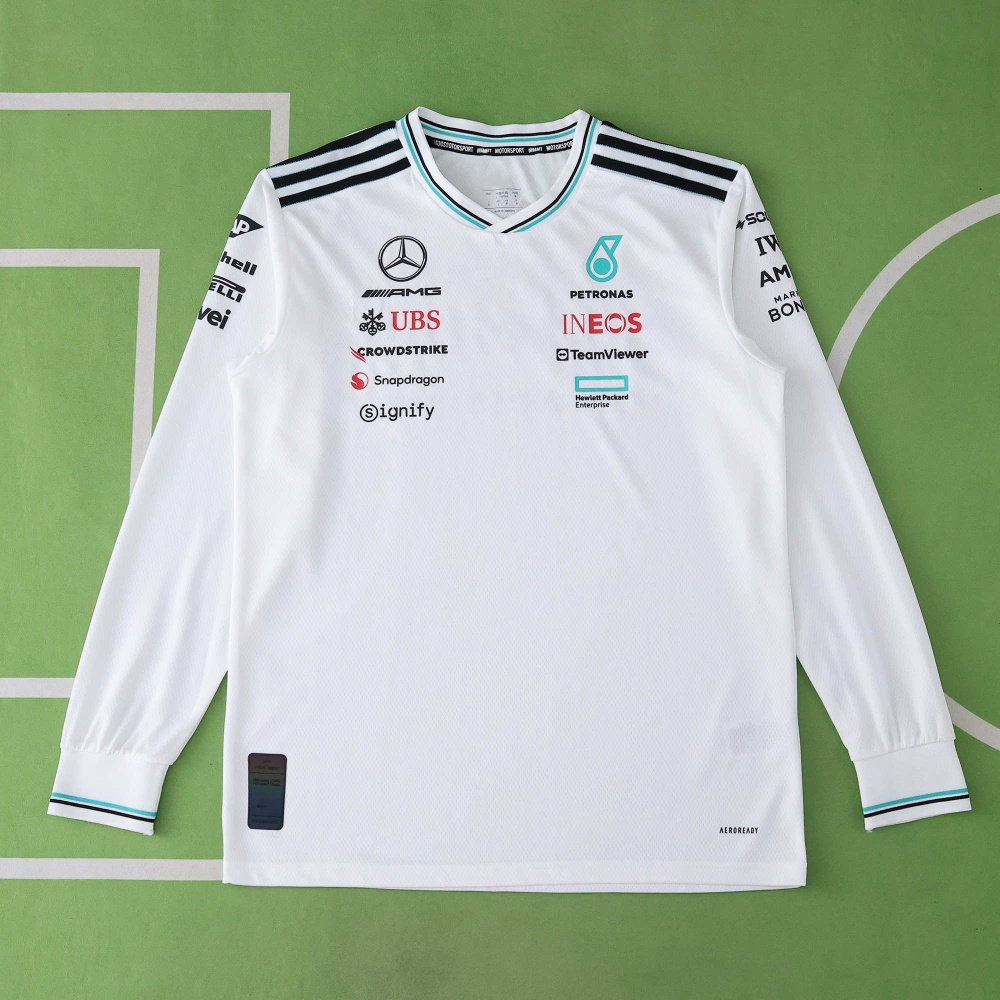 F1 Benz Formula racing Long sleeved