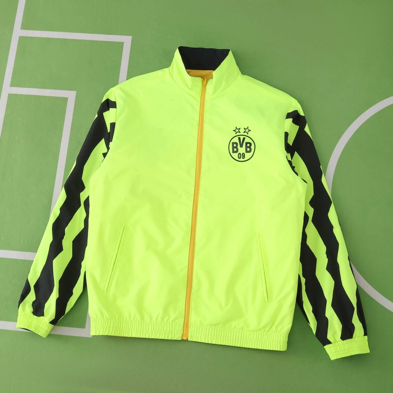 2526 Borussia Dortmund Wear on both sides windbreaker