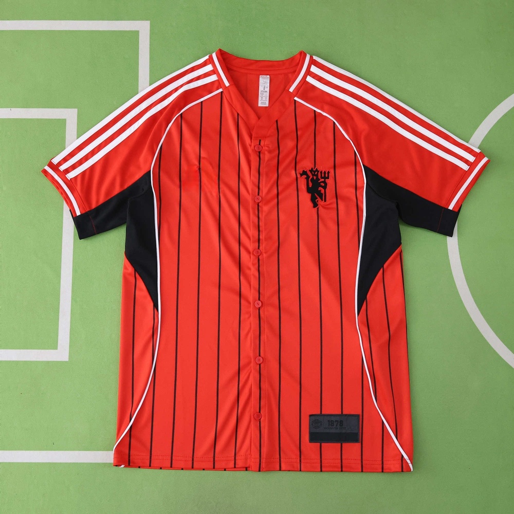 2526 season Manchester United F.C. Baseball jersey T-shirt