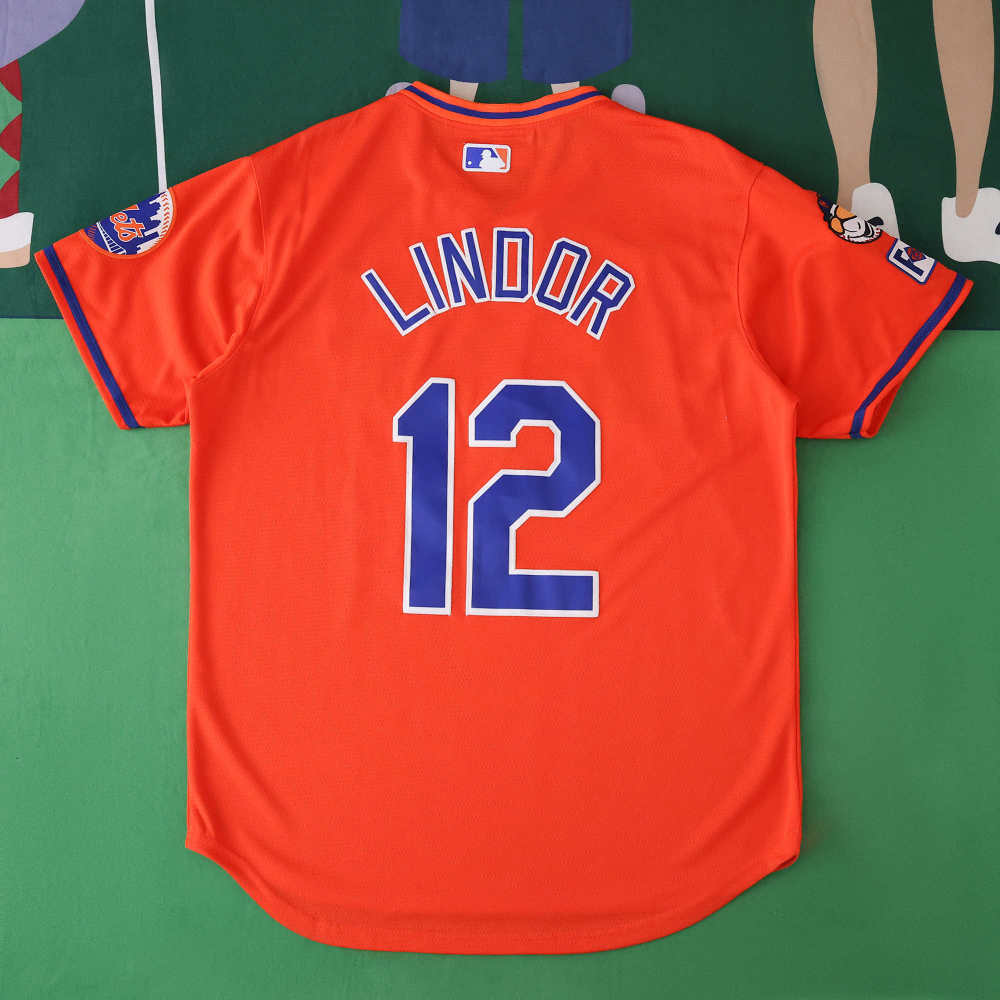 2025 MLB New York Mets 12#LINDOR