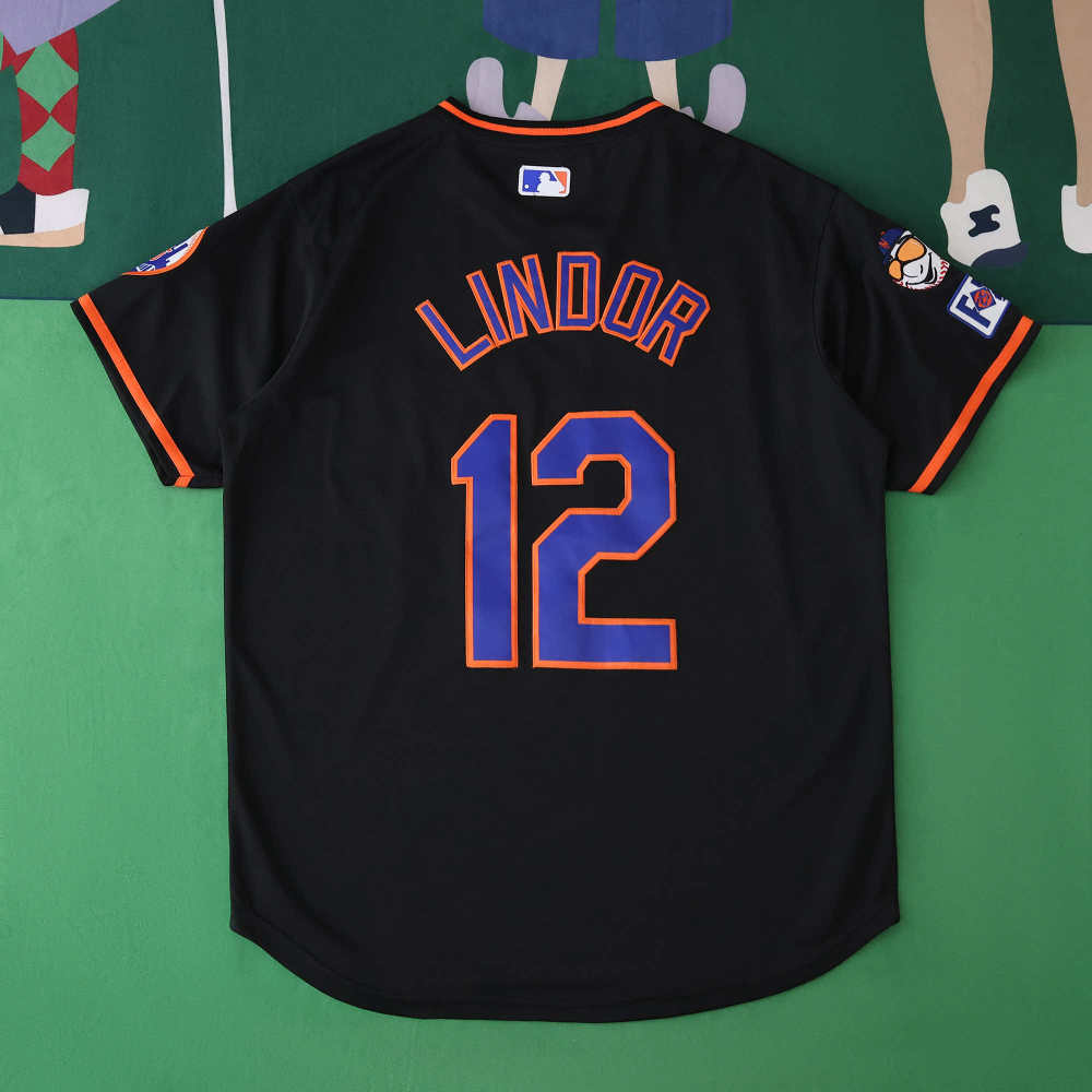 2025 MLB New York Mets 12#LINDOR
