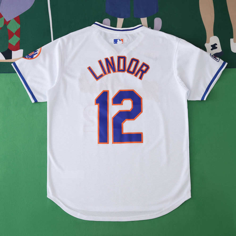 2025 MLB New York Mets 12#LINDOR