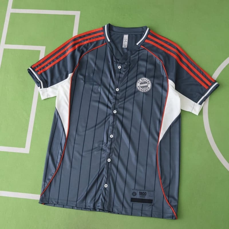 2526 season Fußball-Club Bayern München CF Baseball jersey T-shirt