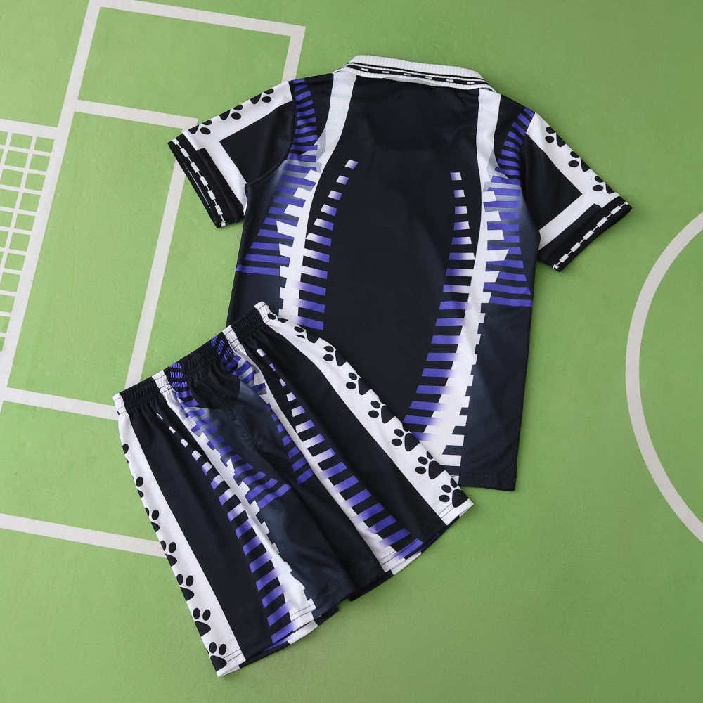 9798 season Real Madrid CF third retro Kids kit