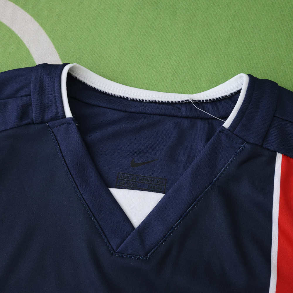 0203 season Paris Saint-Germain F.C. home retro Kids kit
