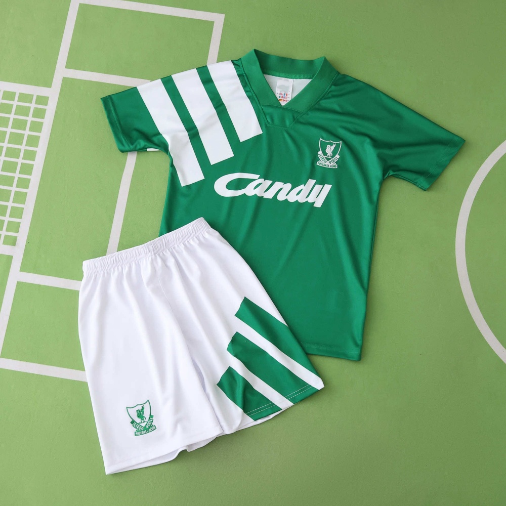 1992 season Liverpool F.C.  away retro Kids kit
