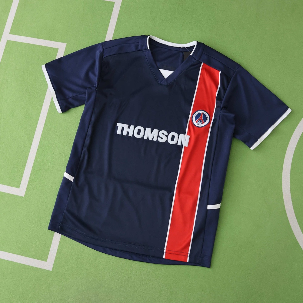 0203 season Paris Saint-Germain F.C. home retro Kids kit