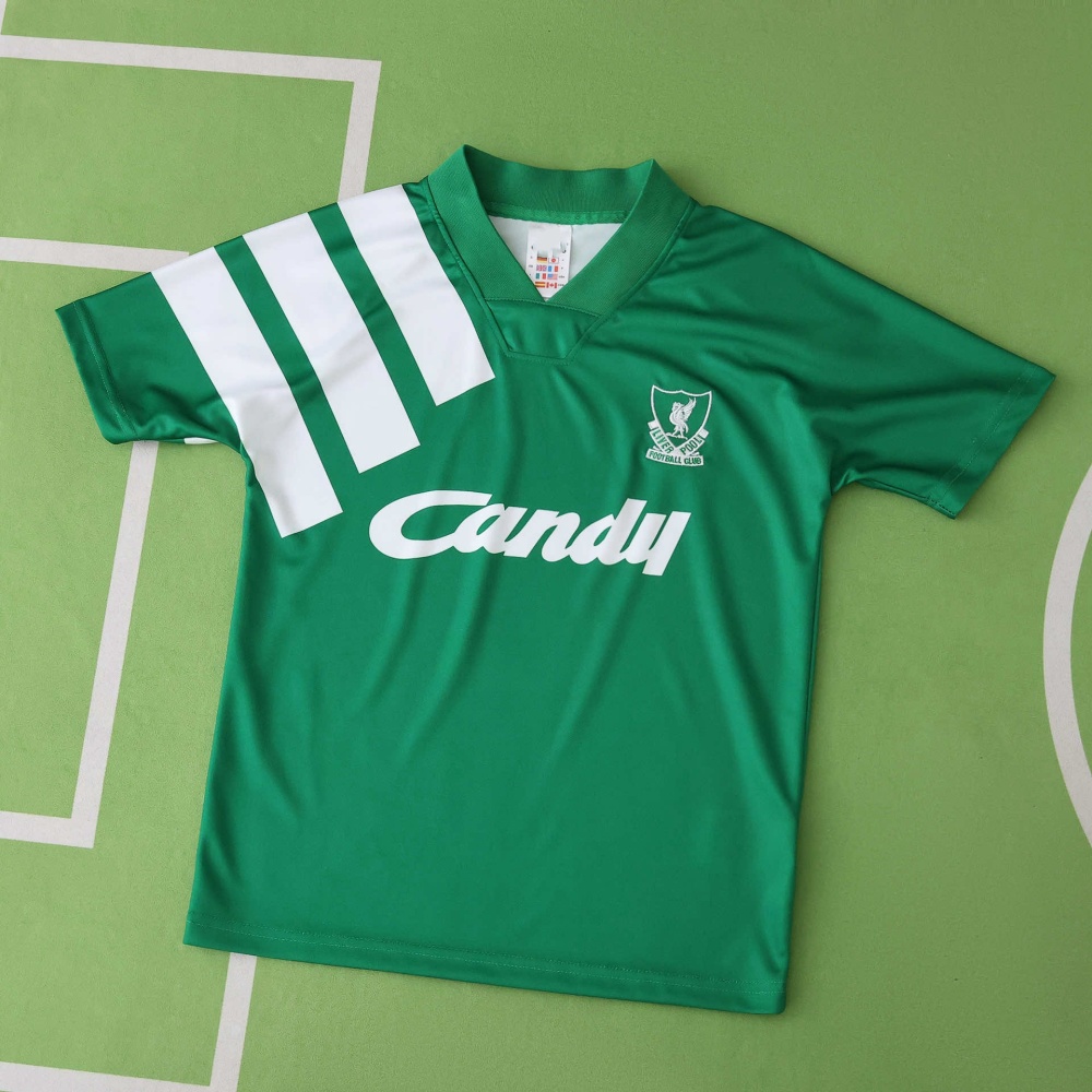 1992 season Liverpool F.C.  away retro Kids kit