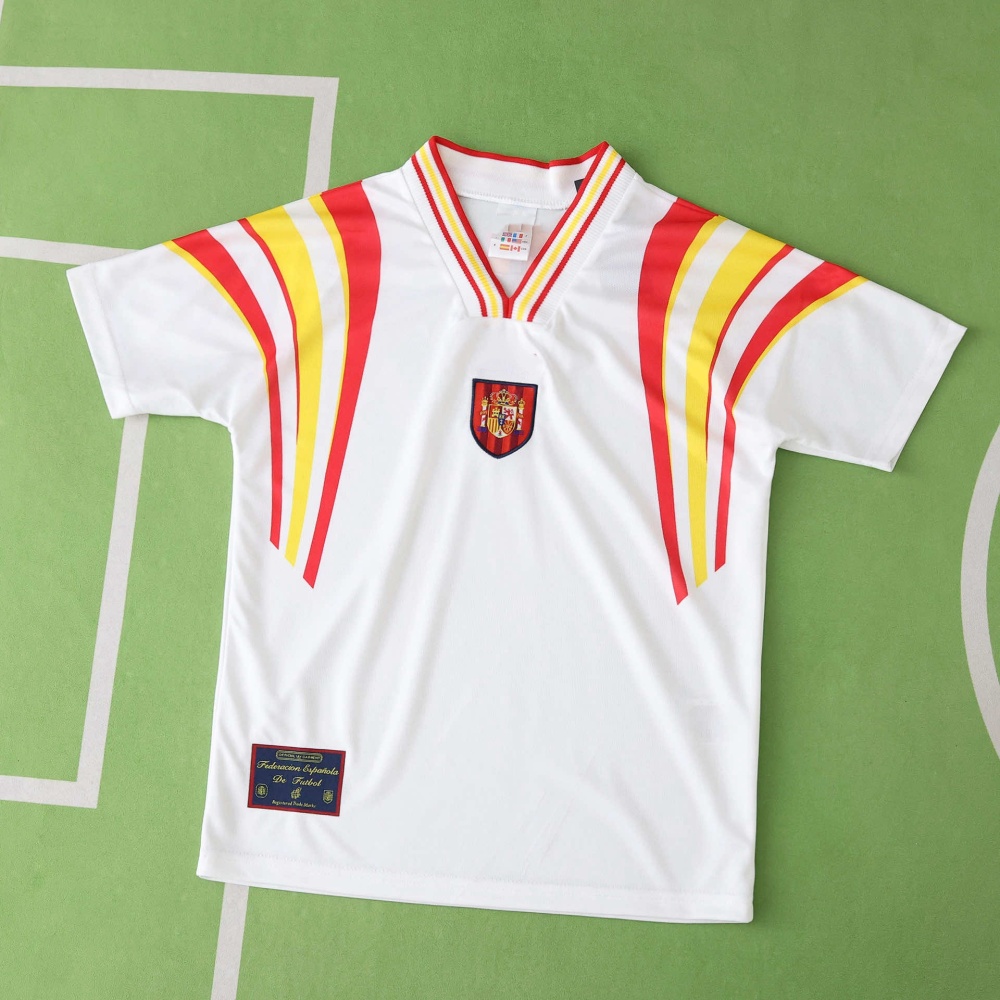 1996 season Spain away retro Kids kit
