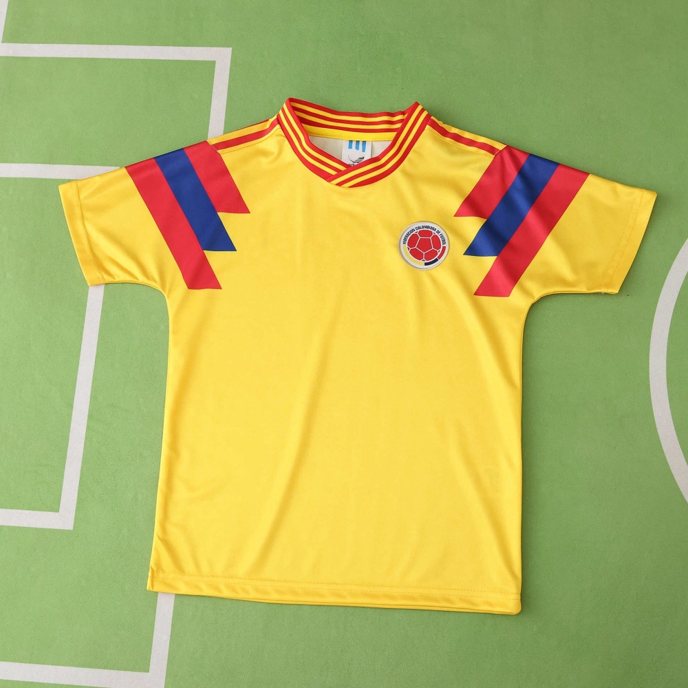 1990 season Colombia home retro Kids kit
