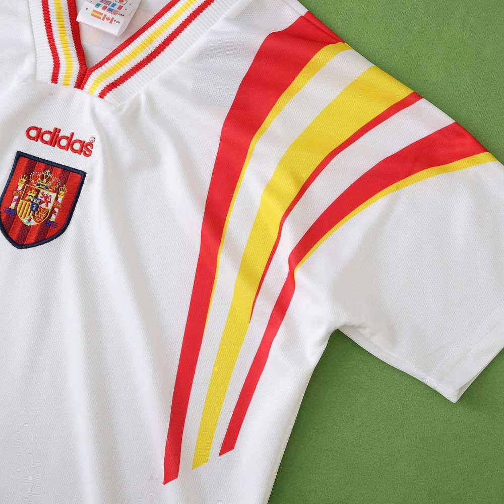1996 season Spain away retro Kids kit