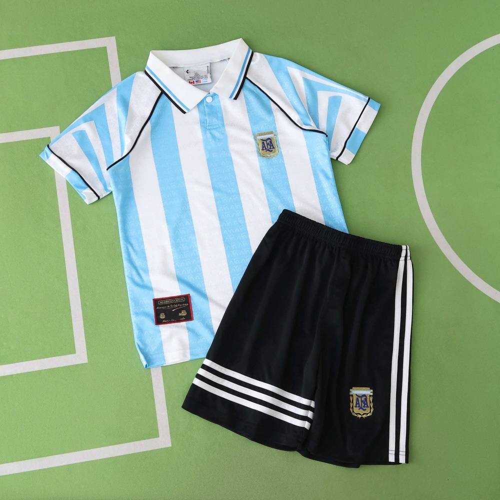 1996 season Argentina home retro Kids kit