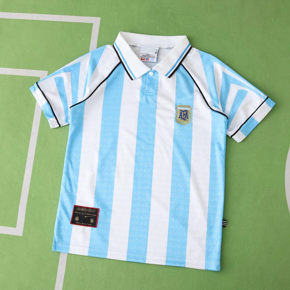 1996 season Argentina home retro Kids kit