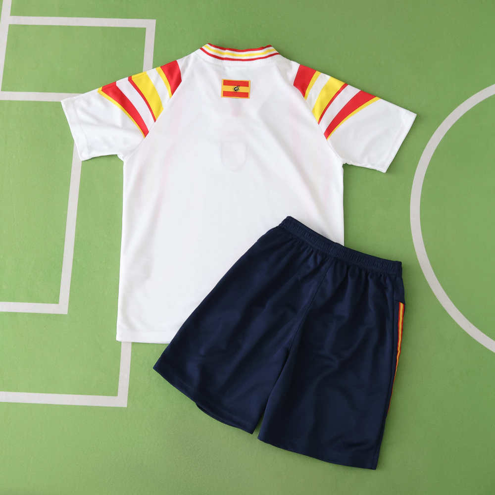 1996 season Spain away retro Kids kit