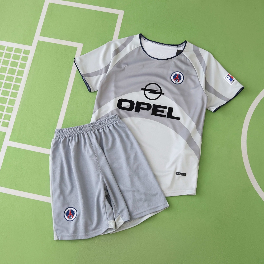 2001 season Paris Saint-Germain F.C. away retro Kids kit