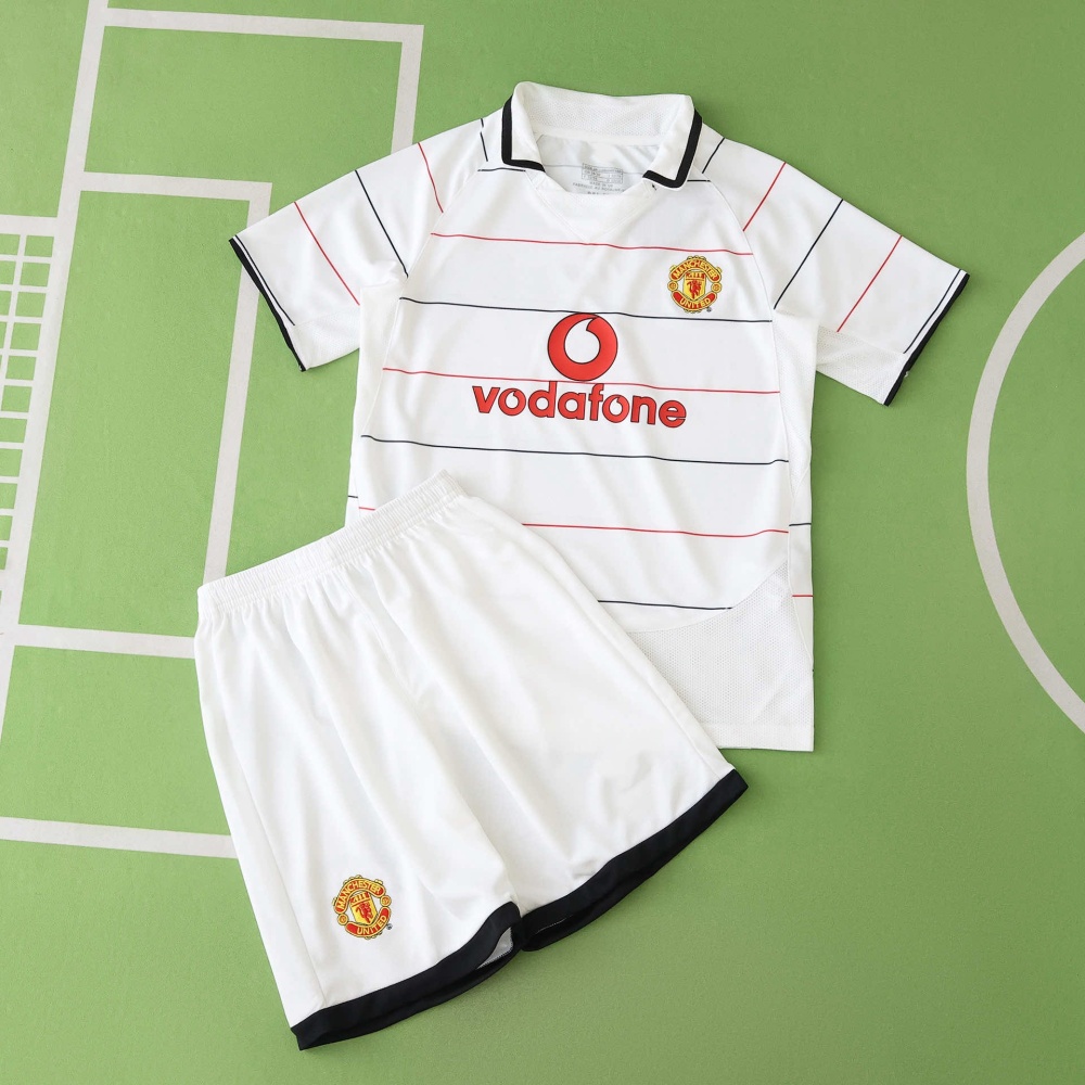 0305 season Manchester United F.C. away retro Kids kit