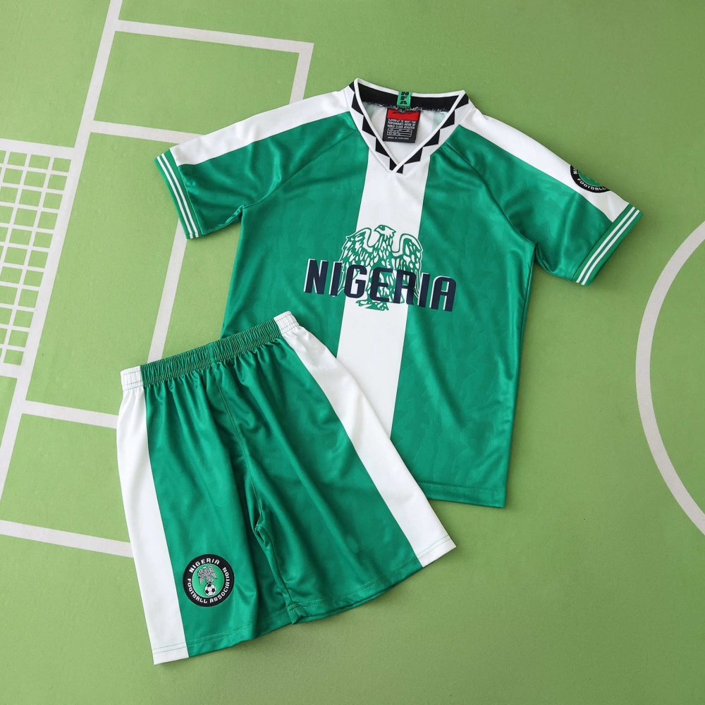 1996 season Nigeria home retro Kids kit