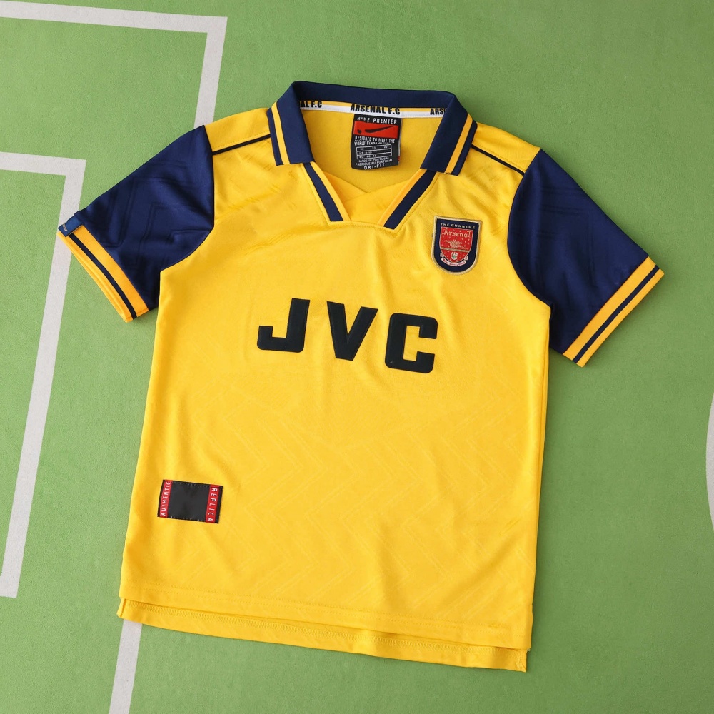 9697 season Arsenal F.C. away retro Kids kit