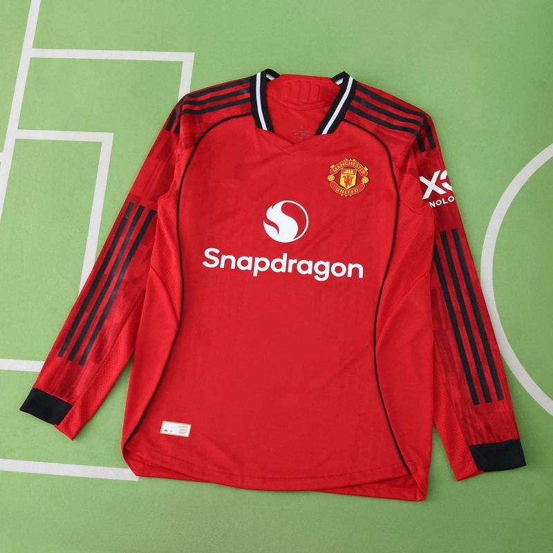 2526 season Manchester United F.C. home Long sleeved Player version