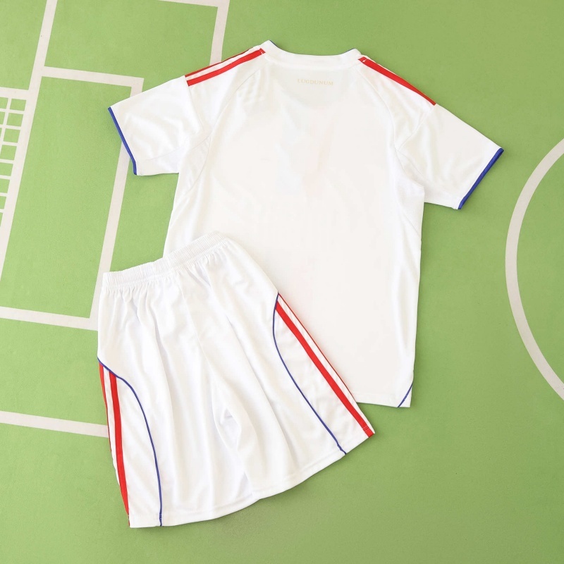 2526 season Olympique Lyonnais home Kids kit