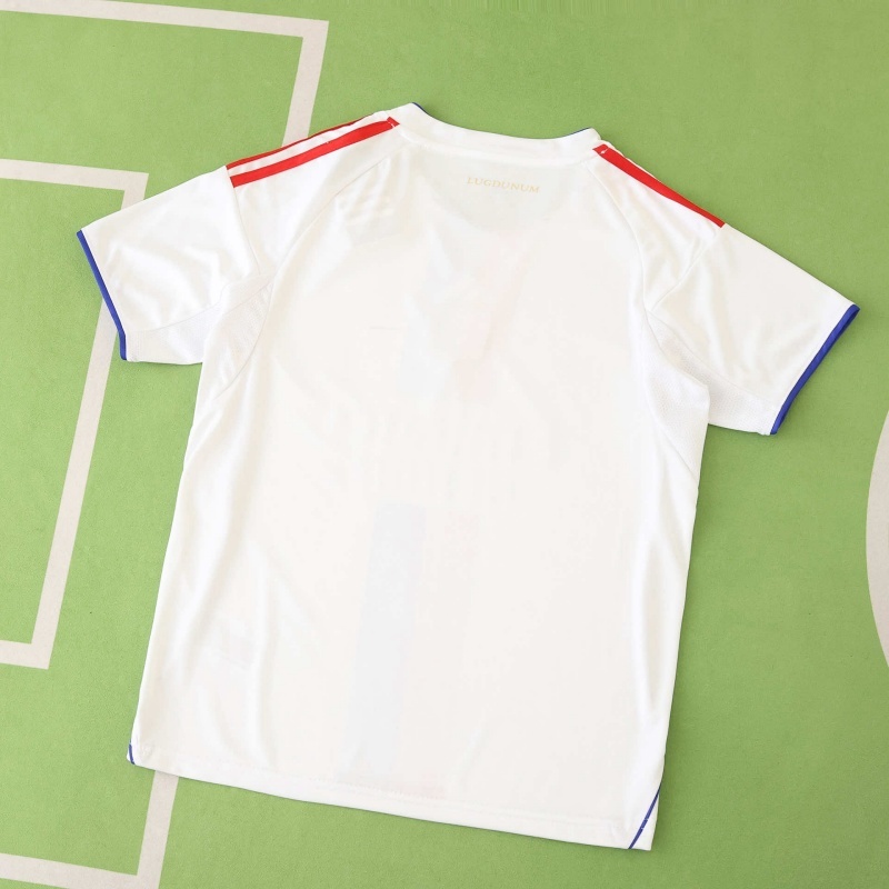 2526 season Olympique Lyonnais home Kids kit