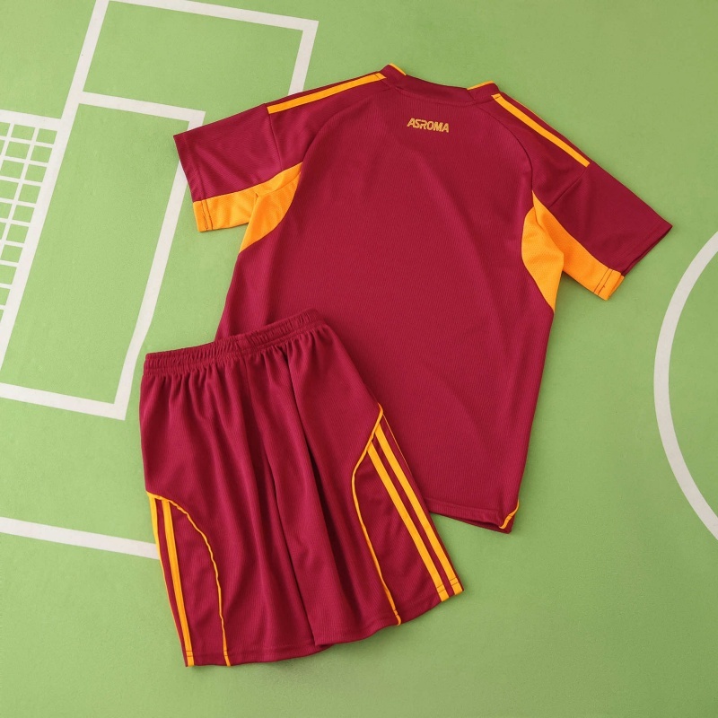 2526 season A.S. Roma home Kids kit