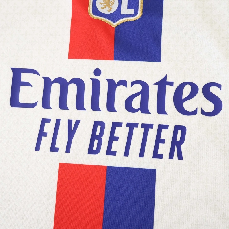 2526 season Olympique Lyonnais home Kids kit