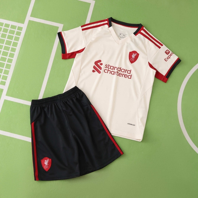 2526 Season Liverpool F.C. Away Kids Kit