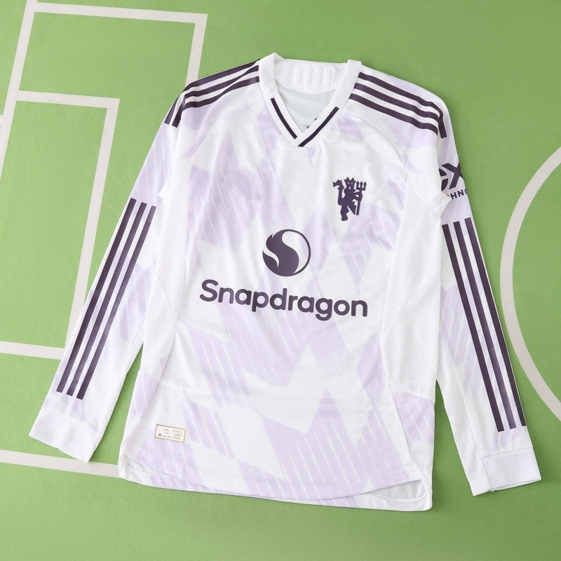2526 Season  Manchester United F.C. Away Long sleeved Player  version