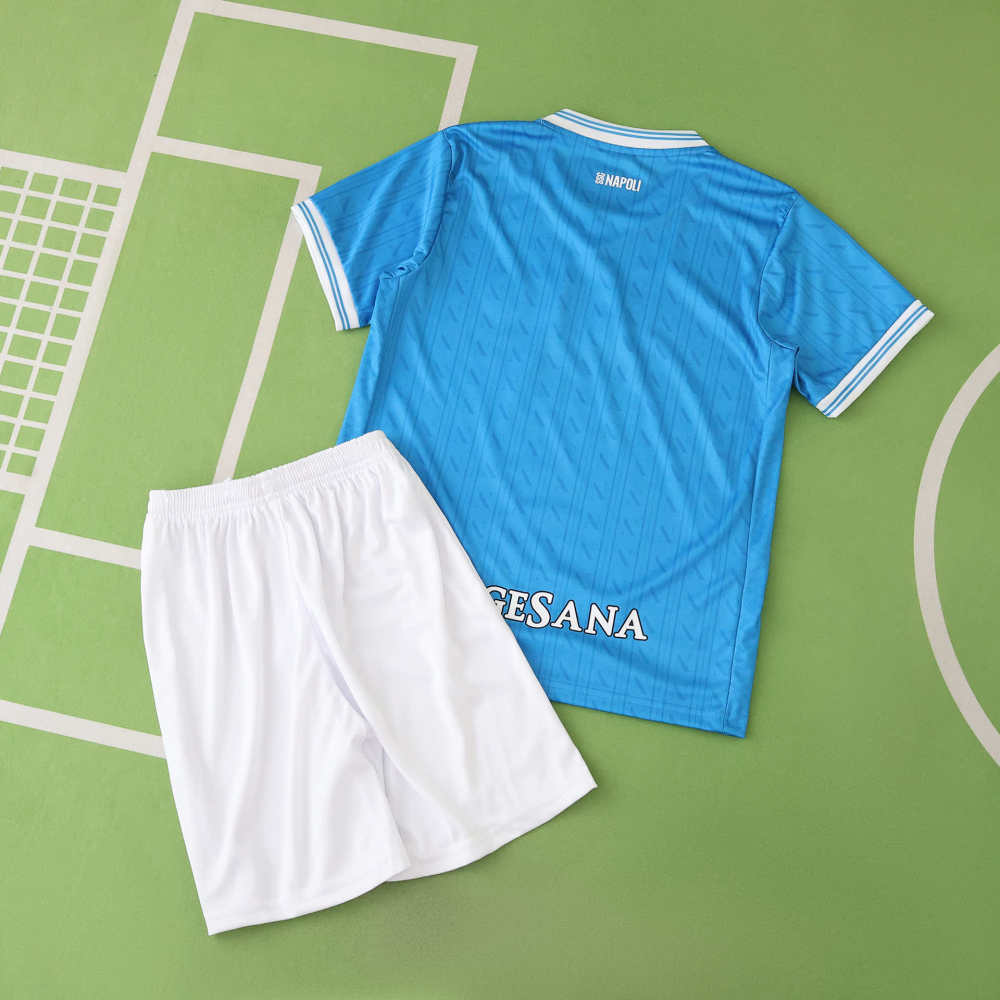 2526 Season S.S.C. Napoli Home  kids kit