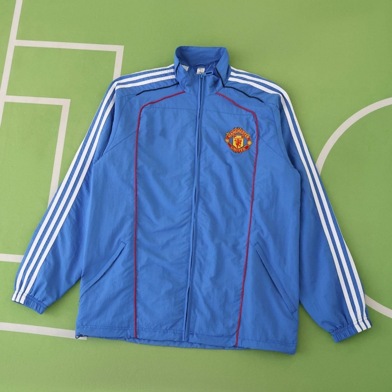 2526 Manchester United F.C. black windbreaker