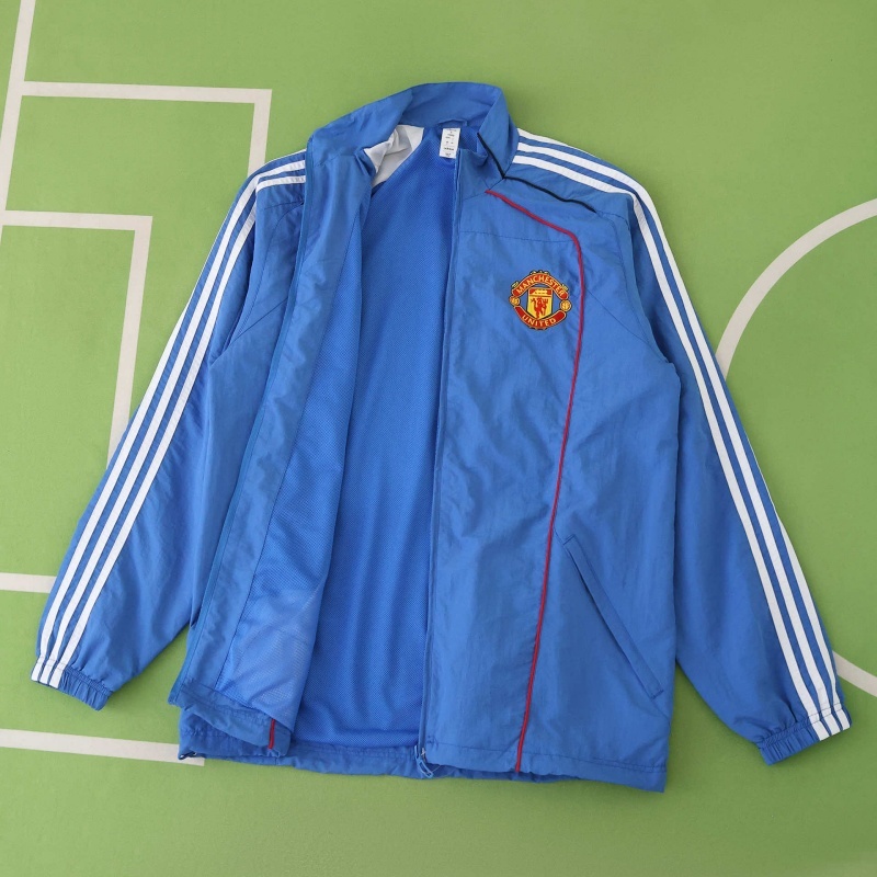 2526 Manchester United F.C. black windbreaker