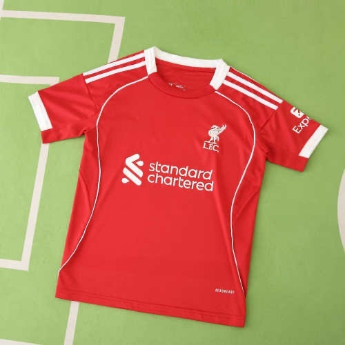 2526 season Liverpool F.C. home Kids kit