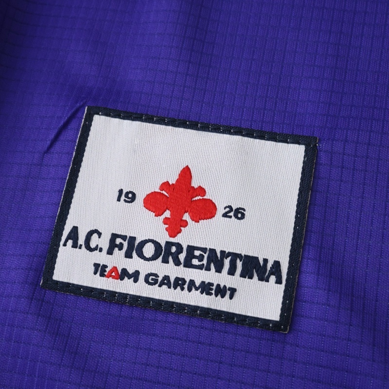 98 season ACF Fiorentina home Long sleeve  retro Fan version