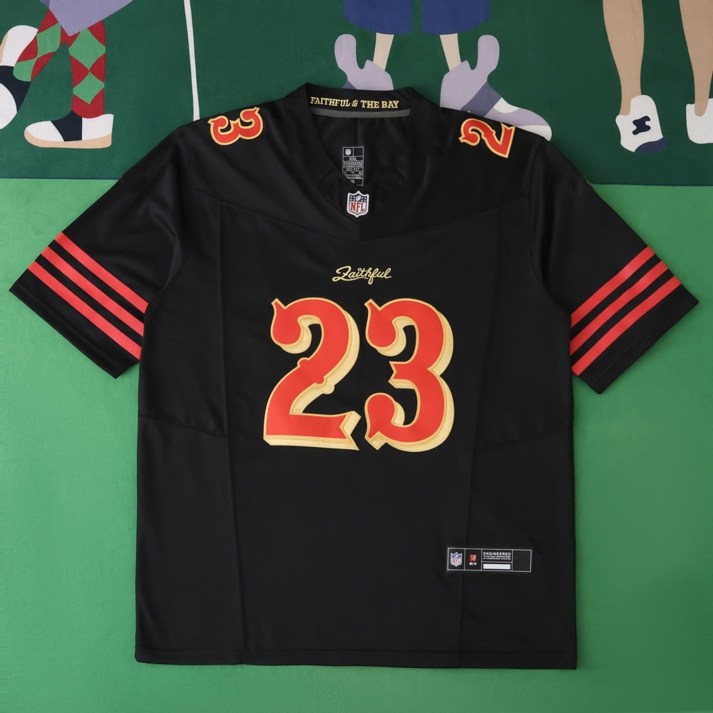 2025 NFL San Francisco 49ers 23#McCAFFREY