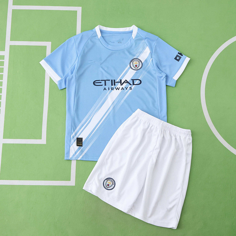 2526 season Manchester City F.C. home Kids kit