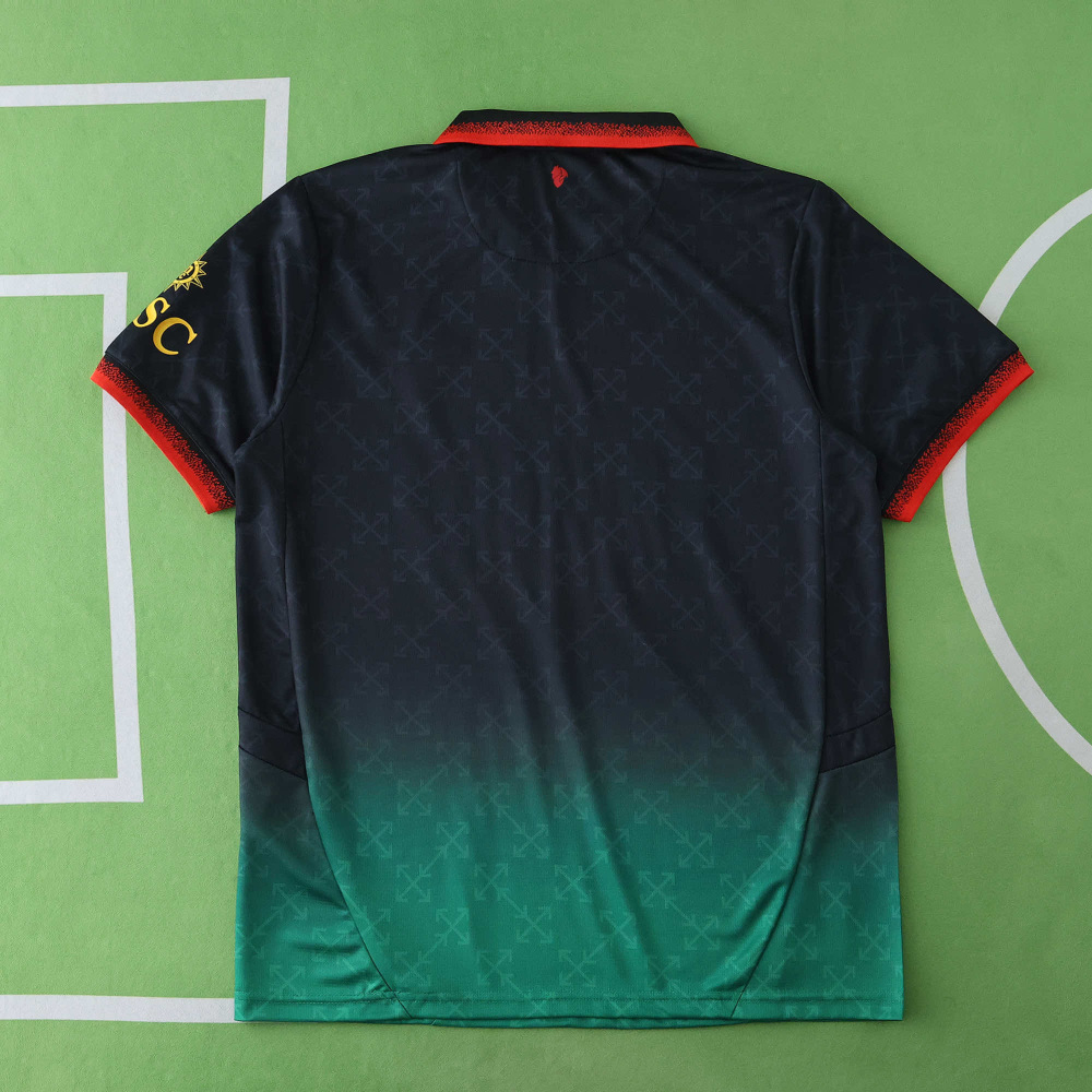 2425 season A.C. Milan x OFF-WHITE Fan version